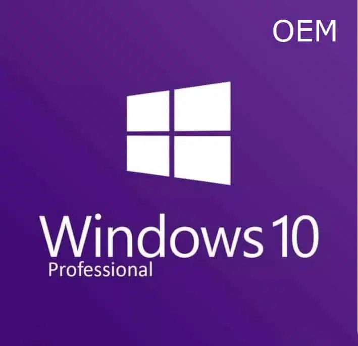 WINDOWS 10 PRO / PROFESSIONAL OEM 32/64 BIT KEY