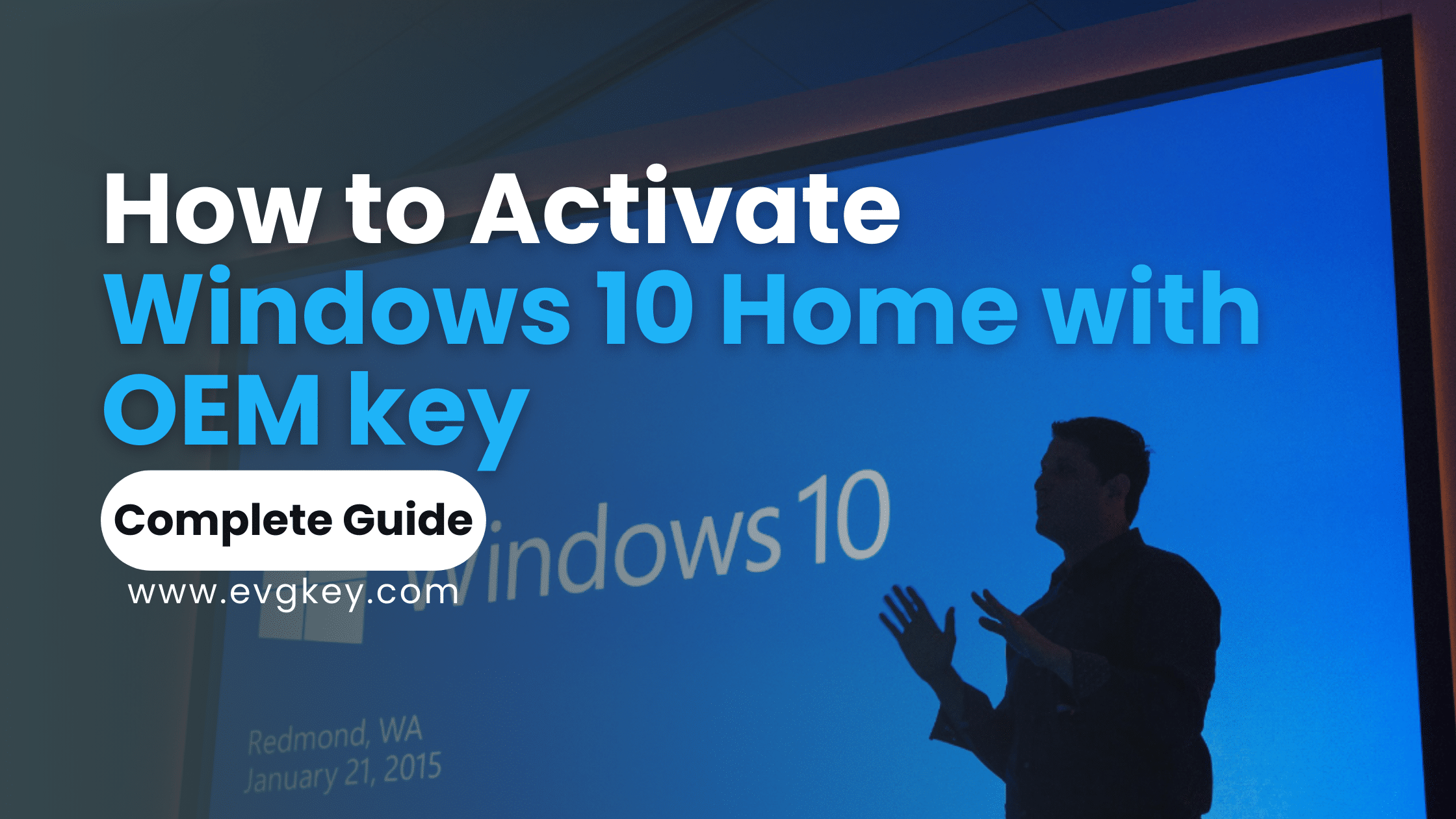 how to activate windows 10 home with oem key