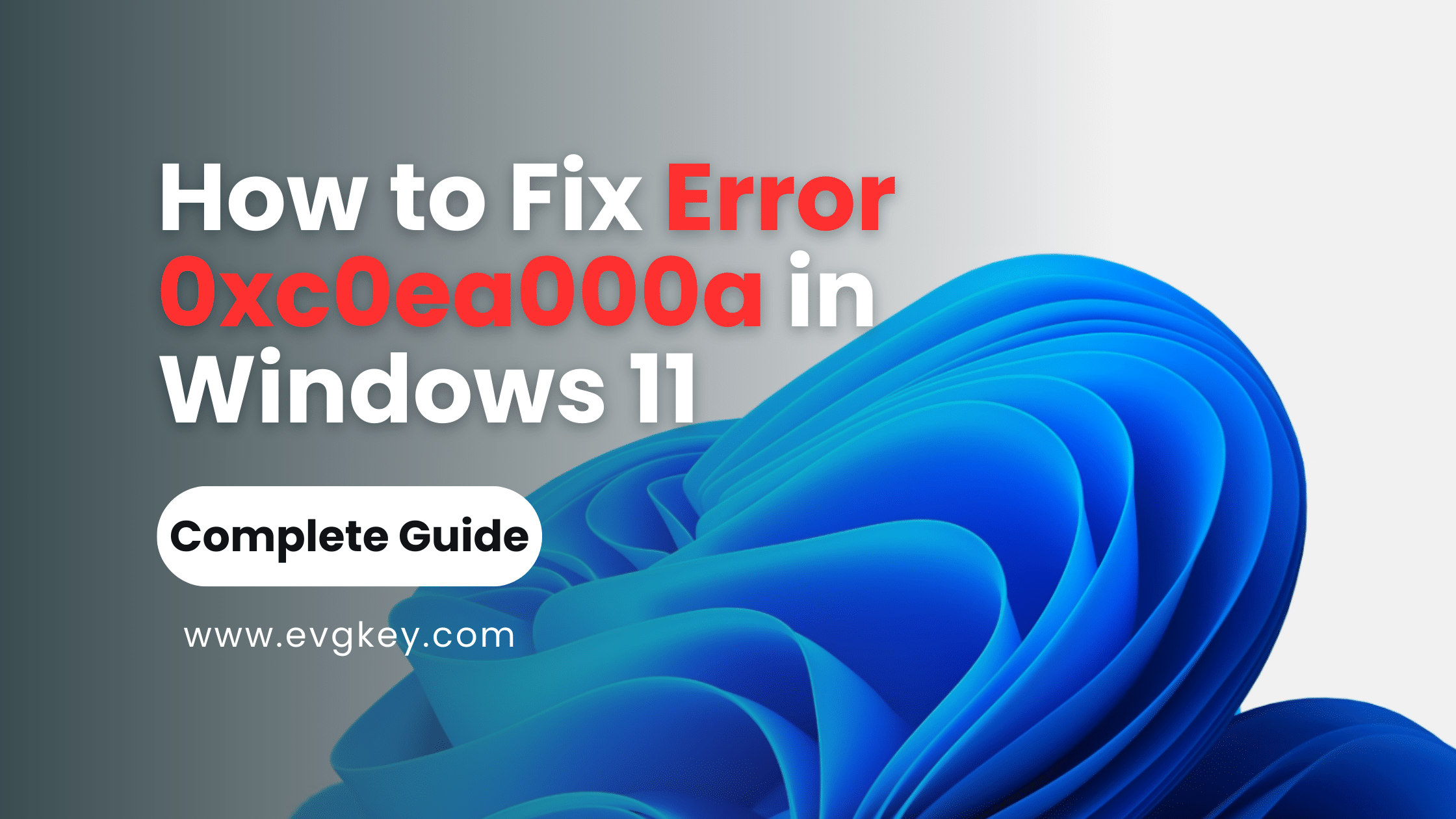 How to Fix Error 0xc0ea000a in Windows 11